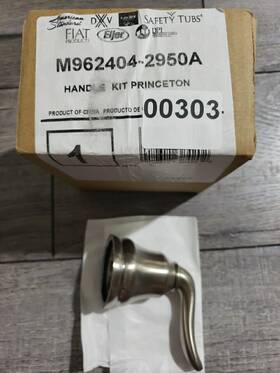M962404-2950a American Standard Handle Kit Princeton Satin Nickel Parts Only