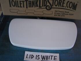 A-0098923 Aquasource By Lowes Toilet Tank Lid White 18c