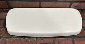 A-0312795 Aquasource White Toilet Tank Lid Color Biscuit