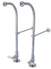 Cc451hcl Bath Tub Stops Freestanding Brass Kingston Lines Supply Chrome