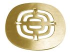 Bfnsd02pb Snap- Polished Grid Brass 4-1 620077 . Shower 2 Strainer