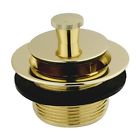 Dll202 Brass Match Lock Polished Kingston Drain Lift 2 " 1-1