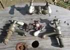 Brass Sink Handle Faucet Shower Crane Knob Vintage Pipe Porcelain Bath Tub