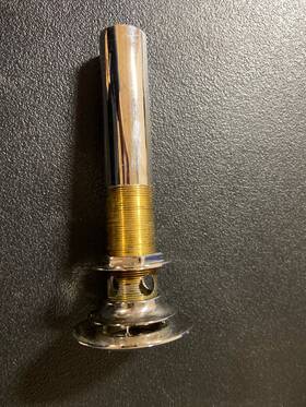 499-215 Brasstech Cap Dome Drain With Ovrflw Plated