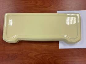 6635 Briggs Bmcr Diamond A Center Inset Toilet Tank Lid Yellow
