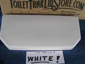 7435f Briggs 7435 / Crane Ch Toilet Tank Lid White Nice Dated 2003 5e