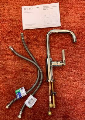 61053lf-pn Brizo Litze Kitchen Bar Faucet Polished Nickel