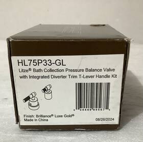 Brizo Hl75p33-gl Litze Handle Kit Gold