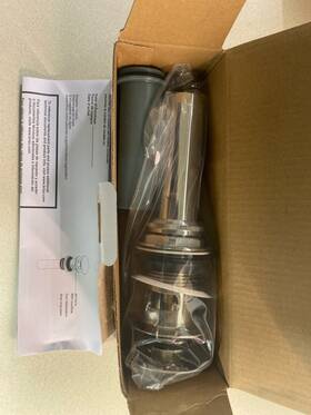 Brizo Rp72414pn Push Button Pop-up With Overflow New