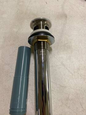 Brizo Rp81627bn Push Pop-up Drain No Overflow Brushed Nickel