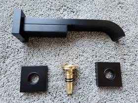T70480-bllhp Brizo Siderna 2- Handle Mount Tub Filler Less Handles Matte Black