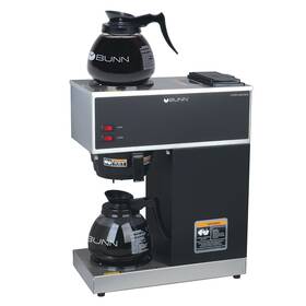 33200.0015 Bunn 798527625492 Vpr-2gd 12-cup Pourover Commercial Coffee Brewer With Upper A