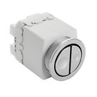 115.999.21.1 Button Chrome Dual-flush Push Geberit Hytouch Toilet Wc