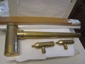 9072-sb California Faucets 1-1/4 Inch Contemporary Brass P-trap With Angle Valves/line