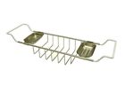 Cc2158 Brass Satin Tub Vintage Nickel Caddy Clawfoot Kingston