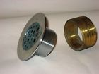 Chrome Bathtub Sink Strainer. Finish Drain Utility