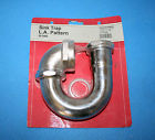 Chrome17 Brass La 1-1 03-3403 Lasco Cast Gage " 4 Trap Sink Pattern 2