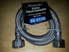 88-3130 Connector Faucet " 30 Stainless Kissler 1 2 Long Braided