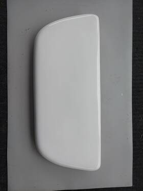 9-742-cr Crane 9-742 Toilet Tank Lid 9-742-cr/pl-s 19-1/2 Inch X 8-3/8 White Awesome Shape