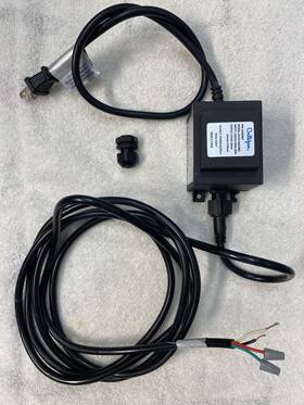 01020407 Culligan Exterior Rain Tight Power Supply With Cable Grommet. Pn