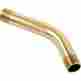 D302-03 Westbrass 1 2-inch Ips X 10-inch Shower Arm Polished Brass 747028004312