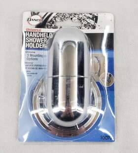 10077 Danco Handheld Shower Holder Chrome 3 Mounting Options - Universal