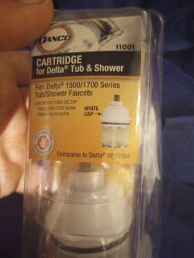 Ro32104 Danco 11001 Cartridge Replaces Delta 1500 And 1700 Series Tub Shower Valves