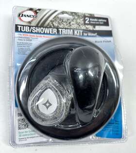 11083 Danco 1-handle Valve Tub Shower Faucet Trim Kit Matte Black Moen Parts Or Repair