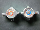 80680 Danco Vintage Grip Point Sf14h Faucet Handles Pair Chicage Canopy Chrome 4
