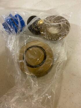 Dearborn 041193350169 K98 True Blue 1-1/2 Inch Tub Drain Kit - Bronze