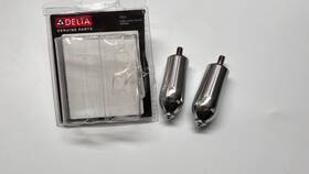 Delta 034449363181 Original A64 Lever Handle Accent Set - Chrome Finish Genuine Used