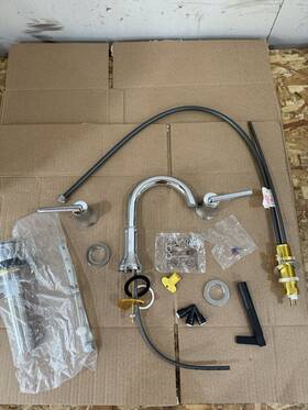 3559-mpu-dst Delta 034449376358 Trinsic 2-handle Widespread Bathroom Faucet. For Parts