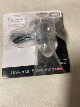 Delta 034449671309 U4929-pk 3-way Shower Arm Diverter For Handshower - Chrome