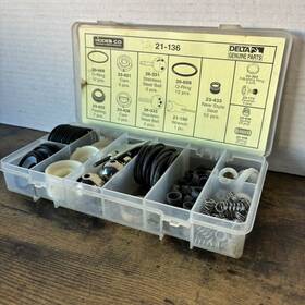 Rp2932 Delta 21-136 Genuine Faucet Parts 149 Piece Assortment Kit - 95% Unused