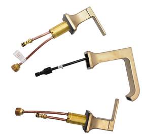 3539lf-czmpu Delta Velum Faucet Handles Assembly 3 Piece Widespread Bronze Finish 2 Handle