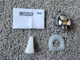 50560-pr Delta Wall Elbow Lumicoat Chrome