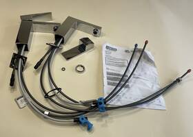 567lf-hgm-pp Delta Two Damaged Modern Low Flow Faucet - Chrome For Parts