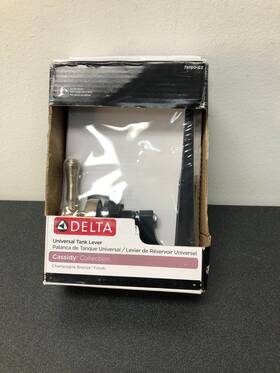 Delta 79760-cz Cassidy Tank Lever With Standard Handle - Champagne Bronze