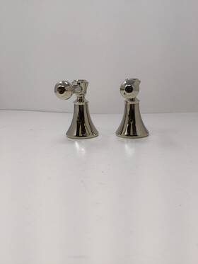 H697pn Delta Faucet Cassidy Two Lever Roman Tub Handle Kit Polished Nickel