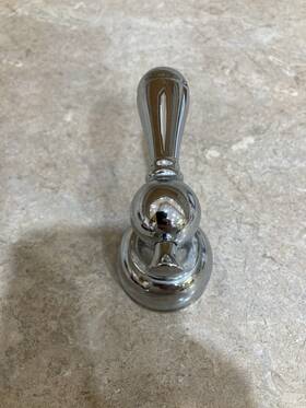 H215 Delta One Only Metal Lever Handle Chrome Finish