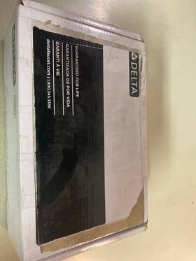 Delta H590ss H590ss-pr Tetra Roman Tub Handles - T-lever Lumicoat Stainless