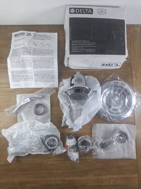 Rp29405 Delta Chrome Conversion Shower Kit 1500 To 1700 Series For Parts - As Is