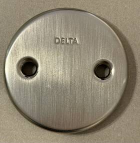 Rp31556-cz Delta Rp31556cz Overflow Plate And Screws Champagne Bronze