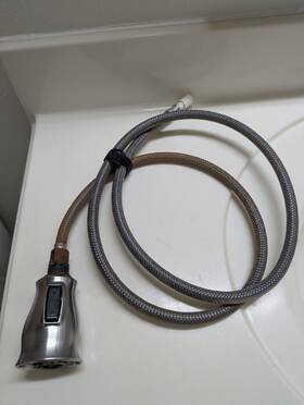 Rp51480sp Delta Leland Pull Down Faucet Spray Spotshield Stainless