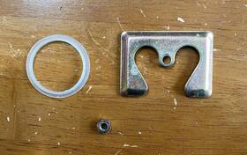 Rp60925 Delta Partial Of Bathroom Faucet Spout Nut And Washer