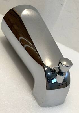 Rp64721 Delta Foundations Chrome Tub Spout With Pull-up Diverter