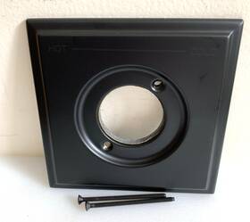 Rp77035 Delta Lakewood Tub Shower Escutcheon Plate Matte Black Finish