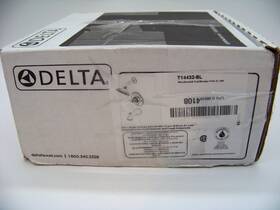 T14432-bl Delta Woodhurst Tub And Shower Trim Matte Black Missing Parts