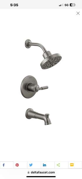 T14448-ks Delta - Tub And Shower Showers
