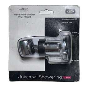 Delta U4005-pk Universal Chrome Adjustable Wall Mount For Hand Shower